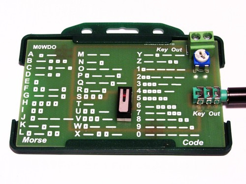 Morse key built and tested - morse,