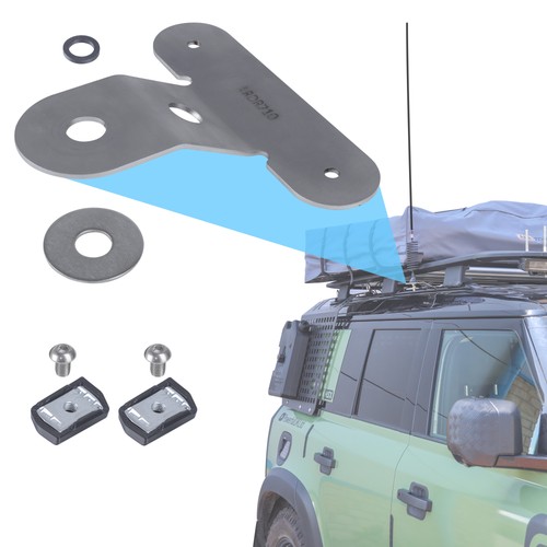 Roof rail antenna - mount, for