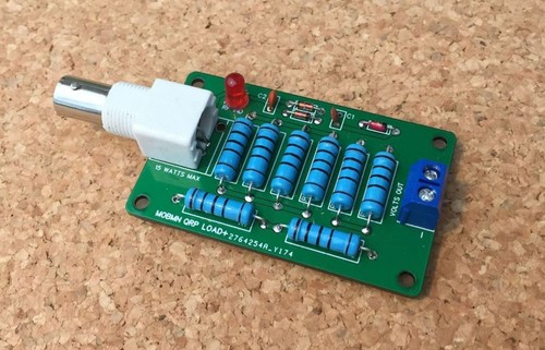 Qrp dummy load and power - and,