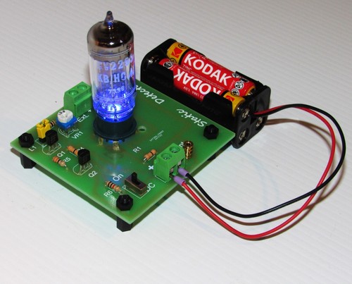 Static detector with - with, display